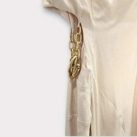 Jonathan Simkhai Morena Cut Out Midi Dress Size 2 - Picture 12 of 14